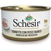 Schesir Cat Tonnetto con Pesce Bianco 85 gr