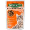 Naturalpet Cat Adult Bocconcini Pollo Tacchino e Verdure 100gr