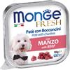 Monge Fresh per cani adulti Paté con Bocconcini con Manzo 100 gr