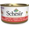 Schesir Cat Tonnetto e Manzo con Riso al Naturale 85 gr