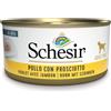 Schesir Dog Pollo con Prosciutto 150 gr