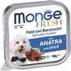 Monge Fresh Dog Adult Paté con Bocconcini con Anatra 100 gr