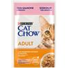 Cat Chow Adult Teneri pezzetti in gelatina con Salmone e Fagiolini 85 gr