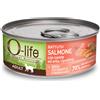 O-life Cat Adult Battuto di Salmone con Carota ed Erba Cipollina 70 gr