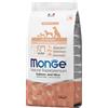 Monge Natural Superpremium Monoprotein Puppy and Junior Salmone con Riso 2,5