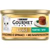 Gourmet Gold Tortini Cat Adult con Tacchino e Spinaci 85 gr