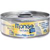 Monge Natural Cat Adult Pezzetti di Tonno e Petto di Pollo con Mais 80 gr