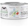 Tasty Pet Dog Premium Food Soft Salmone Pesce Azzurro e Piselli 150 gr