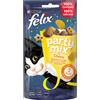 Felix Party Mix Snack Cat Cheezy Mix con formaggio Cheddar Gouda e Edamer 60 gr