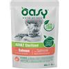 Oasy Cat Adult Sterilised Bocconcini Salmone Busta 85 gr