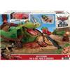Mattel Disney Cars on the Road Pista Dino Playground Parco dei Dinosauri