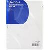 Filofax - Risguardo classificatore formato A5 con linguetta, colore: Trasparente