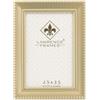 Lawrence 11423 - Cornice portafoto in ottone anticato, con bordo in rilievo, 2 x 3 cm