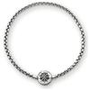 Thomas Sabo Bracciale unisex Karma Beads argento sterling 925 annerito KA0002-001-12