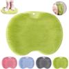 Capgoost Tappetino per Piedi Scrubber, Pad Massaggio Doccia, Spugna Schiena Doccia con Ventosa, Esfoliare Piede Spazzola, Circolazione Sanguigna Scrubber, Spazzola per Pulizia Schiena Piedi (Verde)