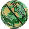 Jicsetk Pallacanestro, misura 5 misure, mini pallacanestro per bambini, per interni ed esterni, colore mimetico, verde 5