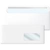 m-office Sobres de Papel, Sobre Blanco Americano con Ventana Derecha, Medida 220 x 110 mm, Sobres Papel Blancos para Cartas y Documentos, Sobres 90 g/m² con Cierre Autoadhesivo · m-office (50 uds)