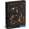 Clementoni- Museum Collection-Leonardo, Virgin of The Rocks-1000 Pezzi Adulti, Arte, Puzzle Quadri, Dipinti Famosi, Made in Italy, Multicolore, 39767