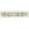 Weible Spiele Weiblespiele 05210 - Dadi in Acrilico, 10 mm, 100 Pezzi, Colore: Avorio