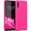 kwmobile Cover per Samsung Galaxy A50 Custodia - Back Case per Smartphone in Silicone TPU - Protezione Gommata - rosa shocking