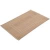 Gözze - Tappetino da Bagno, Set da 2 Pezzi, 100% Cotone, 50 x 70 cm - Cappuccino