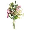 Flair Flower Fiori artificiali Allium e ortensia legati al bouquet, bouquet di fiori artificiali, bouquet, decorazione ramoscello, fiori di seta, decorazione floreali, bouquet di fiori artificiali