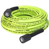 Legacy Manufacturing Flexzilla ZillaGreen HFZPW3450M-E - Tubo flessibile per idropulitrice con raccordi M22, 1/4 x 15,2 m
