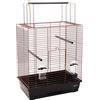 Flamingo Gabbia per parrocchetto grande Halura rame - 54 x 34 x 65 cm