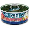 Farmina N&D Natural per Gatti Adulti da 70 gr Gusto Tonno e Salmone