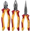 Wiha 32981 - Set di pinze industriali isolate, 3 pezzi