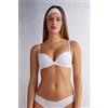Intimissimi Reggiseno Super Push-up Gioia The Silky Touch Microfiber Bianco