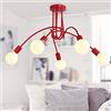 PETITES ECREVISSES 5 Luci Lampadario da Soffitto Industriale Lampadario a Sospensione E27 Industriale Lampadari Moderni Per Soggiorno Camera da Letto e Cucina in Metallo