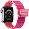 Yoohoo Cinturino Nylon Compatibile con Cinturino Apple Watch 40mm 41mm 42mm 38mm | Cinturino Tessuto, Nylon Solo Loop Traspirante, Morbido Cinturino per iWatch11 10 9 8 7 6 5 4 3 2 1 SE Ultra 3 2 1 Uomo Donna