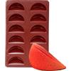 Maé Innovation - Stampo in silicone, 28 x 18 cm, 12 pezzi, antiaderente, made in France