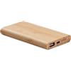 Power bank in bamboo personalizzato Arenapower C 4000 mAh personalizzate o neutre