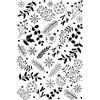 Timbro decorativo Festive Fronds