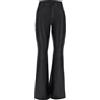 Freddy Pantaloni coated super flare con cuciture decorative