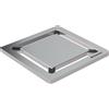 Geberit Griglia Quadrata di Design 8×8cm in Acciaio Inox | 154.312.00.1