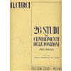 Curci 26 studi di cambiamenti delle posizioni per violino