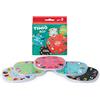 TIMIO Disc Set #2: 5 dischi audio per il Lettore TIMIO | Impara i numeri, 96 filastrocche Vol. 2, Animali marini, Forme, Frutti | 8 lingue incluse | 2 a 6 anni