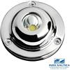 Osculati FARETTO A 2 LED SUBACQUEO 5W A LUCE BLU IN ACCIAIO INOX 80mm BARCA