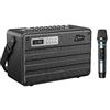 C.Perkins - ROADY-FL - L'ALL-IN-ONE professionale da 100W alimentato a batteria con 1 microfono wireless UHF e un'ampia gamma di funzioni - Bluetooth, USB, Jack, Micro-SD - Pelle nera
