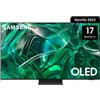 Samsung Series 9 TV QE55S95CATXZT OLED 4K, Smart TV 55 Processore Neural Quantum 4K, Dolby Atmos e OTS+, Titan Black 2023