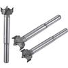 sourcing map Forstner, punte da trapano per legno, diametro 16 mm, 17 mm, 18 mm, sega a tazza, punta in acciaio legato al carburo, codolo rotondo, per cerniera, compensato, legno, set 3 in 1