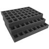 Navara Set di vassoi di ricambio per Gamesworkshop Classic custodia in plastica. Trasporta 120 truppe su basi da 32 mm. Ideale per 12 squadre di 10 truppe fino a 40 mm di altezza