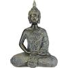 Flair Flower Statua di Buddha in meditazione seduta, statuetta di scultura busto statuetta di Buddha Feng Shui decorazione giardino terrazze balcone decorazione statua Buddha accessorio casa scultura giardino