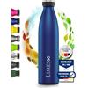 Lurch Thermos per Bevande Calde e Fredde, 0,5 l, Acciaio Inossidabile, Blu  Oceano