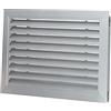 bimiti Griglia di ventilazione per porta, 500 x 300 mm, copertura di ventilazione su due lati, in alluminio, griglia di ventilazione per porte e prese d'aria per bagno, parete laterale