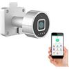 eLinkSmart Blocco cassetto per impronte digitali eLinkSmart Phone App/Impronte digitali/Sblocco remoto, Blocco armadio 32MM, Blocco mobili biometrico senza chiave, Blocco privacy per Home Office