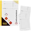 Idena 10847 - Libro di consegna, formato DIN A5, autoportante, 2 x 40 fogli, con conferma di ricevimento